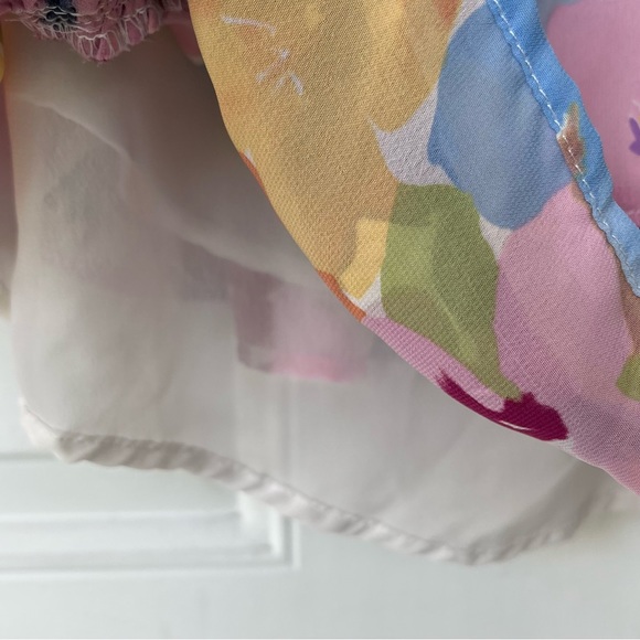 •GAPKIDS• Girls Long Floral Tunic Top - Size Large (10) - Picture 5 of 10